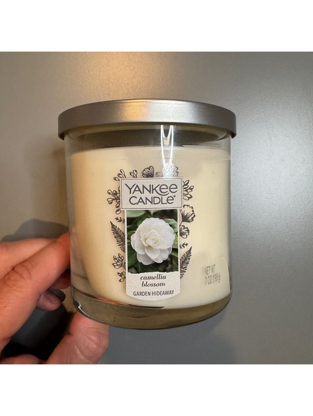 Yankee Candle Camellia Blossom Garden Hideaway 7 oz Scented